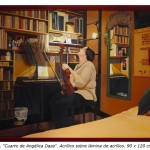 5-Habitacion de Angelica Daza 90x120 cm 2010 acrilico sobre lamina de acrilico