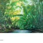 6. Maria Lucia Gomez - Guaduales  - 20 x 82 cms - 2014