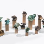 Veinticuatro Florecen - Dimensiones variables - Metal con base en madera - 2015