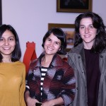 Stephanie Sua¦ürez, Mari¦üa Cristina Herna¦ündez y Julia Romero